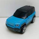 2022 Matchbox #69 2020 Land Rover Defender 90 in Blue Mint on Card HFP21