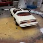 1977 Pontiac Firebird Trans Am 1:25 Scale Model in White