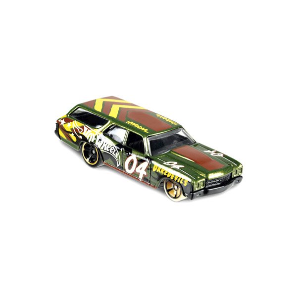 2018 Hot Wheels FRR82 HW Daredevils '70 Chevelle SS Wagon Carded 1 of 5