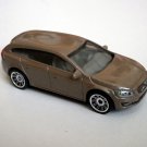 2017 Matchbox #14 Volvo V60 Wagon in Brown Loose DVK33 48A