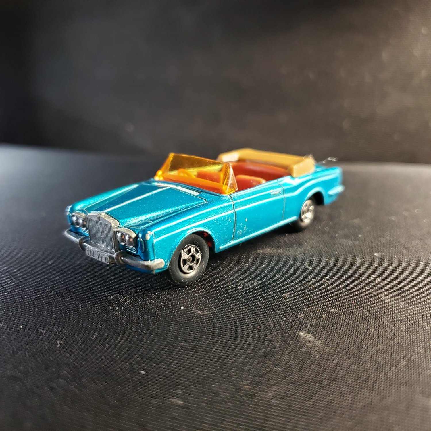 Matchbox Superfast Rolls Royce Silver Shadow Coupe in Blue Loose MB69-A1 72E