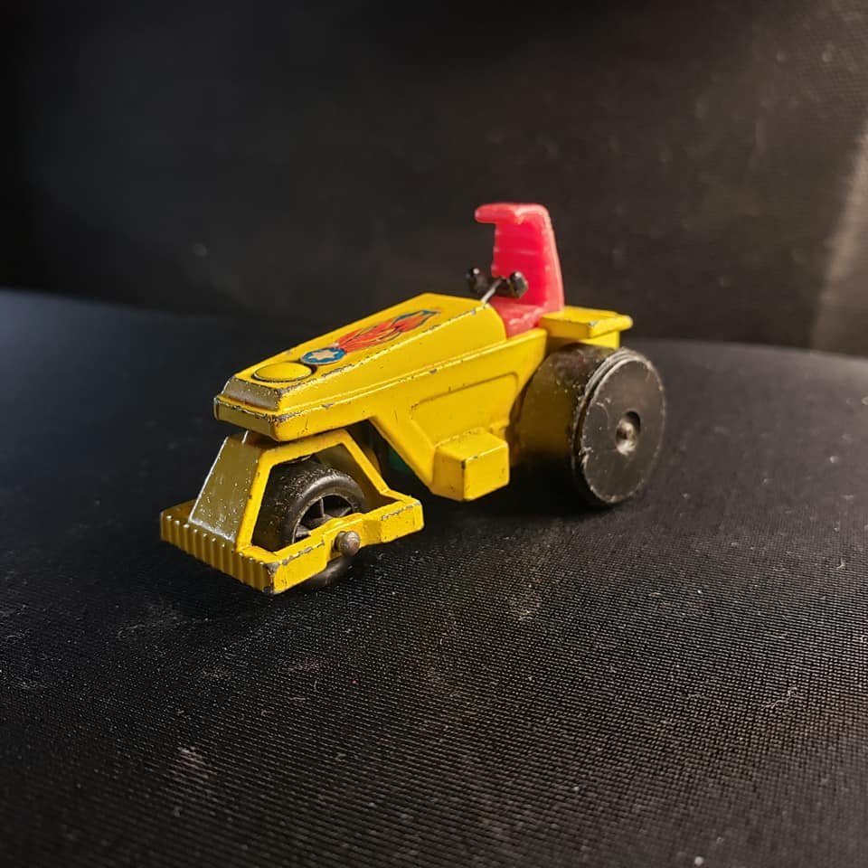 Matchbox Superfast Rod Roller in Yellow Loose  MB21-B3 72E