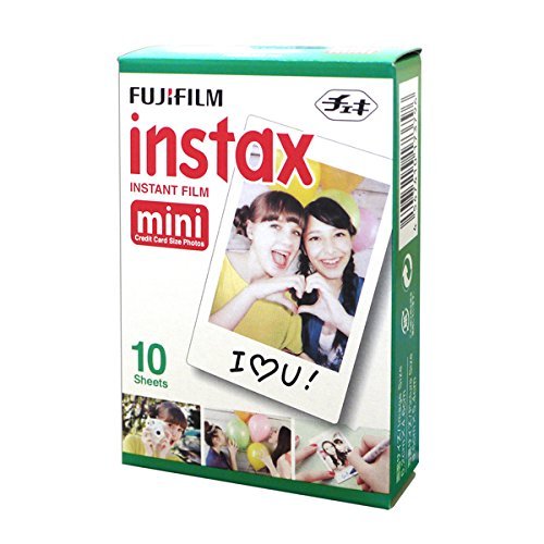 White Fujifilm Instax Mini Films Polaroid Photos Accessory