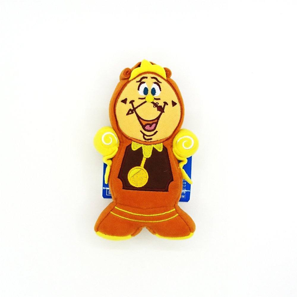 Japan Tokyo Disney Beauty and the Beast Cogsworth Doll