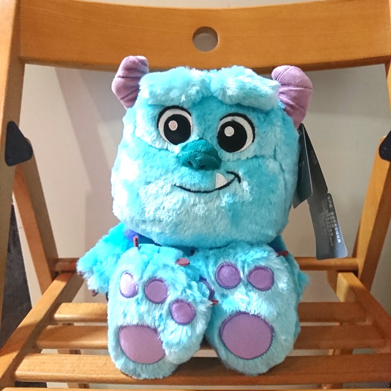 sulley big feet plush