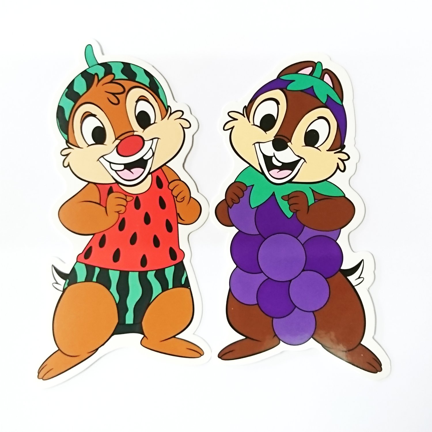 Disney Chip and Dale Postcards Message Cards from Hong Kong Disneyland