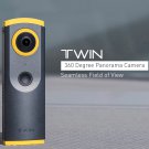 DETU Twin TB402 VR 360 Degree Camera Dual Lens Real Time For Android and iPhone