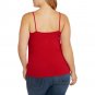 New, Faded Glory, Women's Plus Cami, Color: Classic Red, Size 2-X
