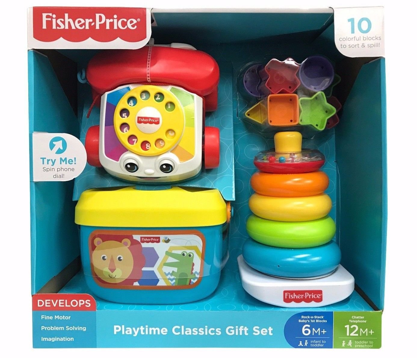 fisher price playtime classics gift set