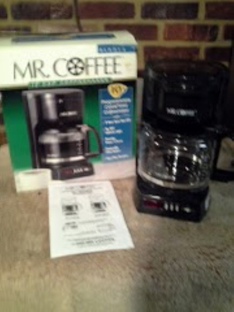 Mr Coffee 10 Cup Programmable Clock Timer Coffee Maker