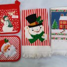Holiday Hand Towels and Pot Holders