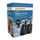 Sylvania Digital Timers, 2 pk.
