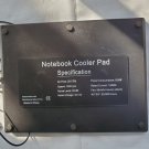 I-CONCEPTS by Sakar M10517-BLK Black DualFan Laptop/Notebook Cooling Pad
