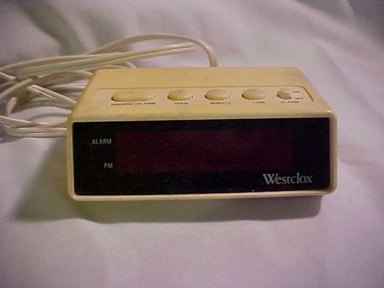 Westclox Digital Alarm Clock  22711