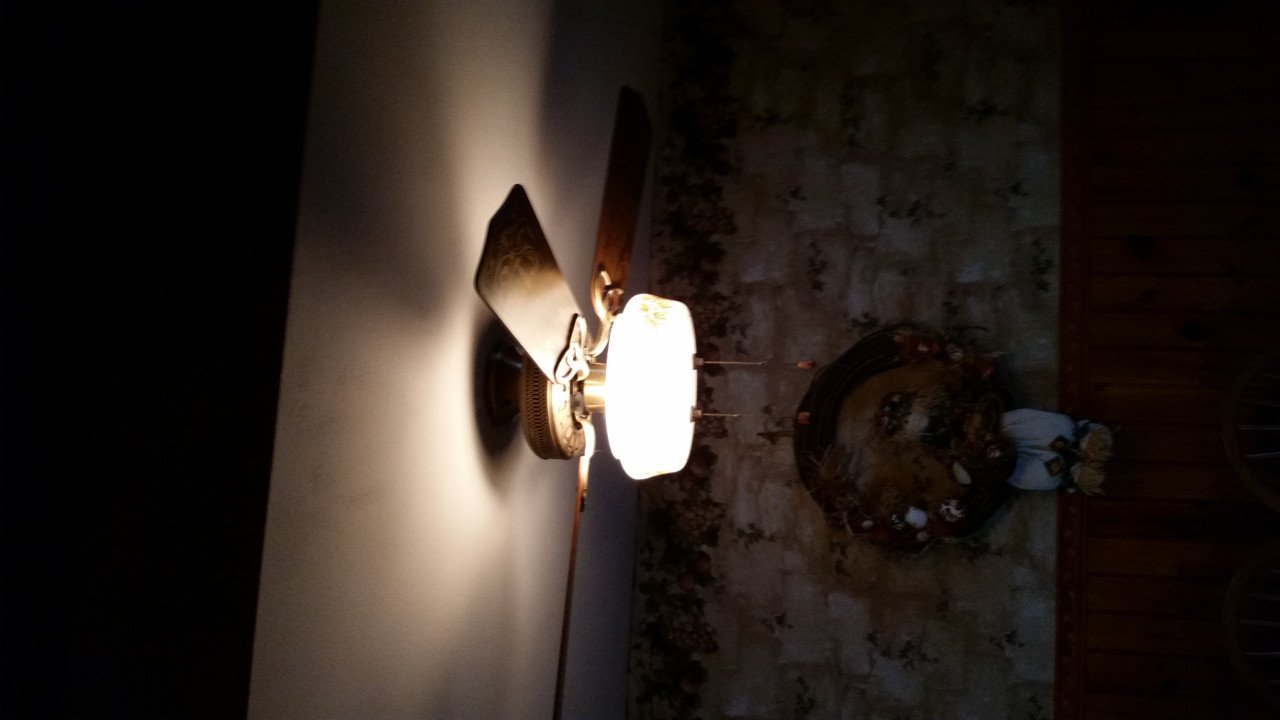 Ceiling Fan with 2 bulb Light Kit