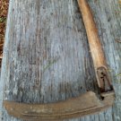 Home Decor Antique Vintage Two Handled Grim Reaper Style Scythe Hand Farm Tool