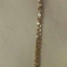 Vintage 10" Silver Like Chain with Holy Metal (Mary Conceive)