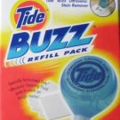 Tide Buzz Refill Pack-5 Stain Catcher Pads + 10 oz Ultrasonic Cleaning