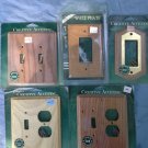 Oak Electric outlet & switch Covers Buy the Lot N' Save