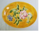 Vintage Italian Porcelain Decorated Tray