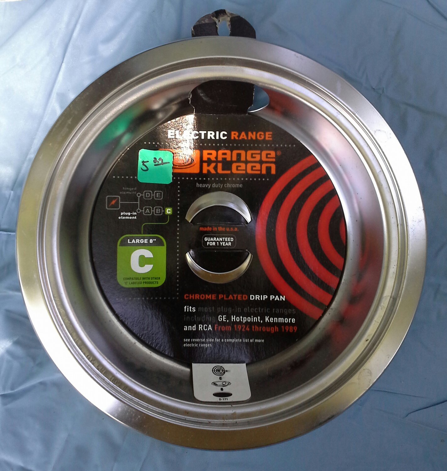 Range Kleen electric drip pans