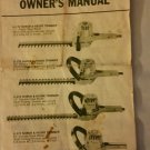 Black Decker Electric Hedge Trimmer Owner Manual