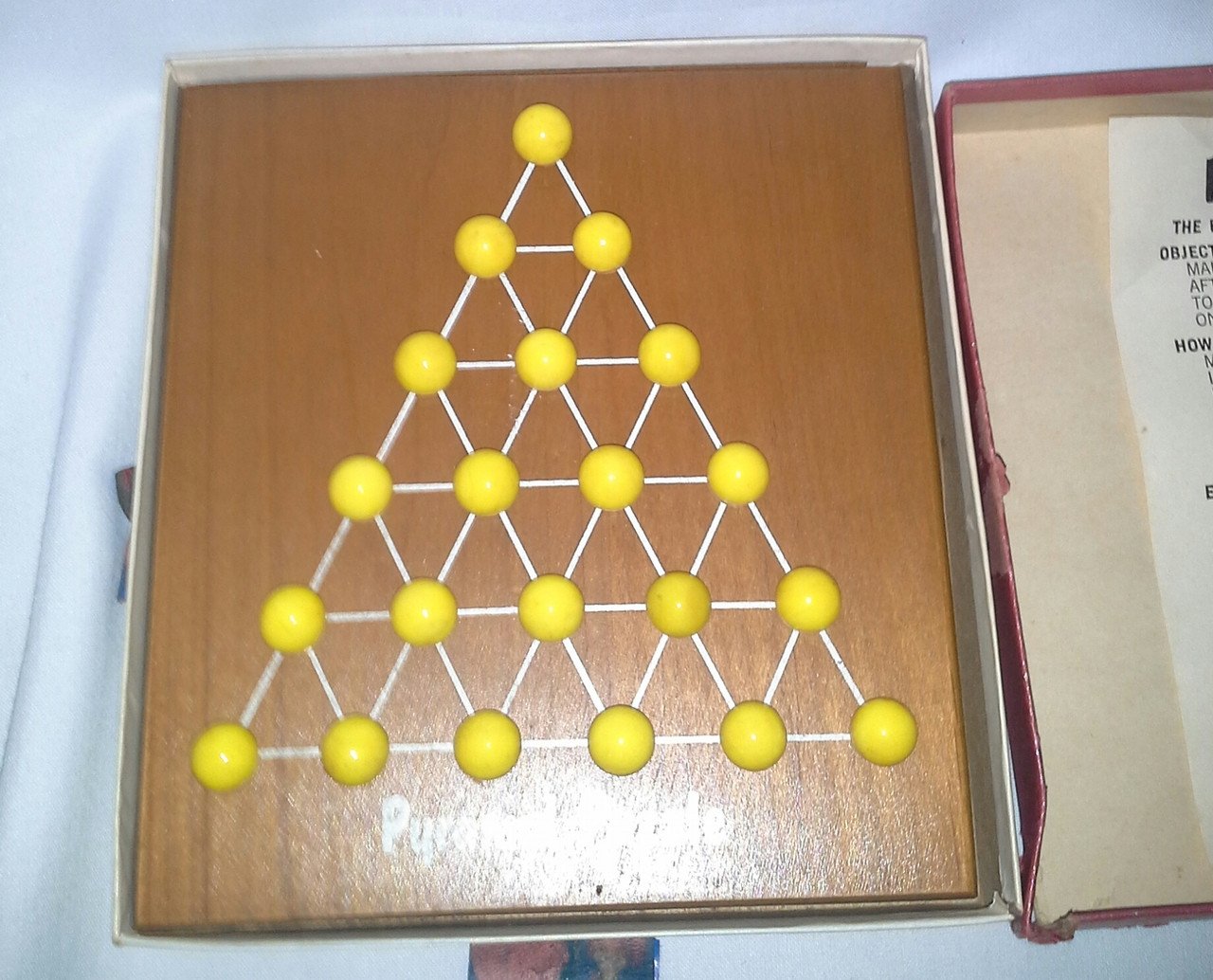 Vintage Pyramid Puzzle