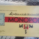 Vintage Monopoly Board Game- Parker Brothers- 1954 Edition