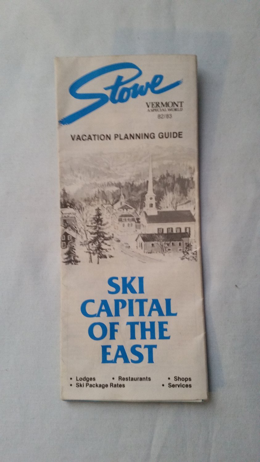 Stowe Vermont Vacation Planning Guide 82/83