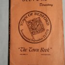 Vintage Bedford Directory "The Town Book" 1979 Edition