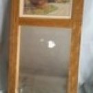 Wood frame mirror with Photo Frame of Covered Bridge