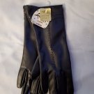 Faberge Black Leather Women Glove