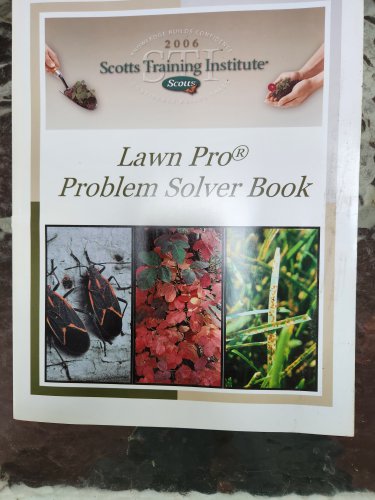 Scotts Lawn Pro Problem Solver Book