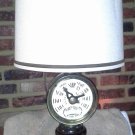 Vintage Baldwin-Brockett Ship Chandlery Milford Conn. Throttle table lamp