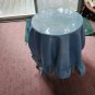 Accent Table With Glass Top