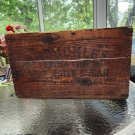 Antique Vintage Arbuckles Extra Fine Granulated Sugar Large Wooden Crate Box