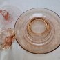 Vintage Pink Depression Glassware