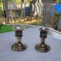 VINTAGE F.B. ROGERS SILVER CO. SILVER PLATE CANDLESTICK HOLDERS