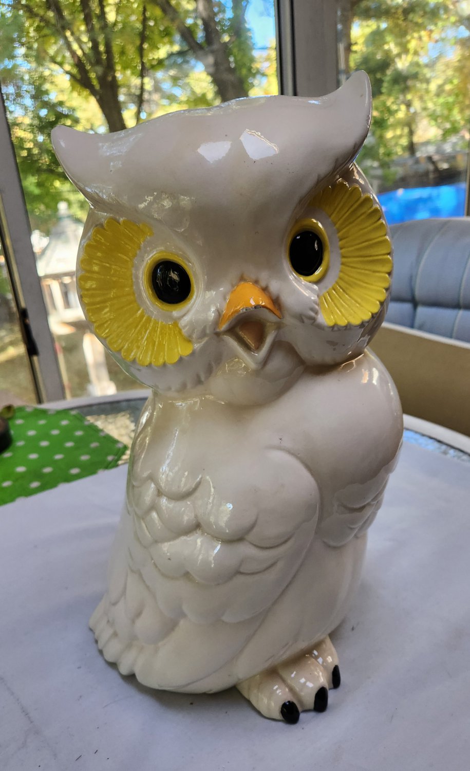 Vintage Ceramic Owl Figurine