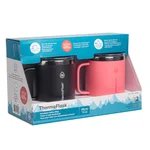 ThermoFlask Drinkware Insulated Coffee Mug with Handle, 12oz