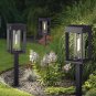 GTX Solar LED Pathway Lights, 4-pack