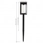 GTX Solar LED Pathway Lights, 4-pack