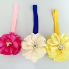 Satin Flower Headband lot