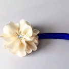 Cream  Satin Flower Headband
