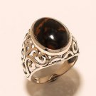 40ct Rare Natural Picasso Jasper 925 Sterlingsilver Fine Work Jewelry Party Ring