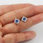 Natural Multi Tourmuline Gemstone 925 Sterling Silver Designe Jewelry Earrings