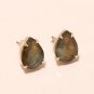 Natural Multi Tourmuline Gemstone 925 Sterling Silver Designe Jewelry Earrings