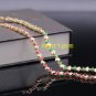 925 Sterling Silver Ruby Emerald Antique Gold Work Women Handcuff Fine Jewelry