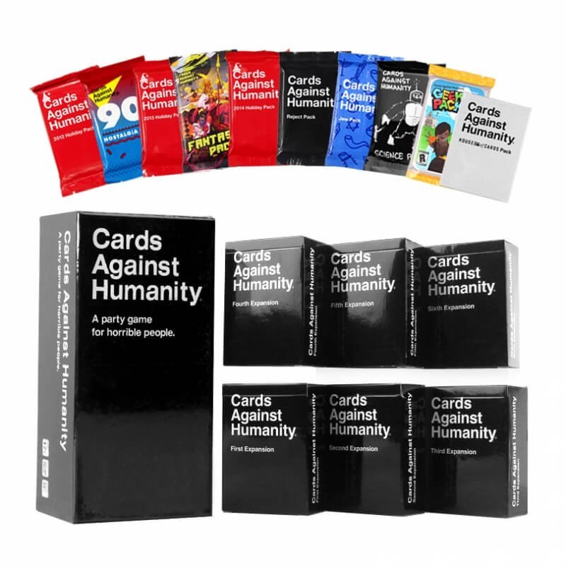 Cards Against Humanity 2.0 Expansions 1st-6th and 10 Base Packs