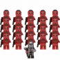 21pcs Knights of Ren Jet Trooper Fit Lego Star Wars Minifigures